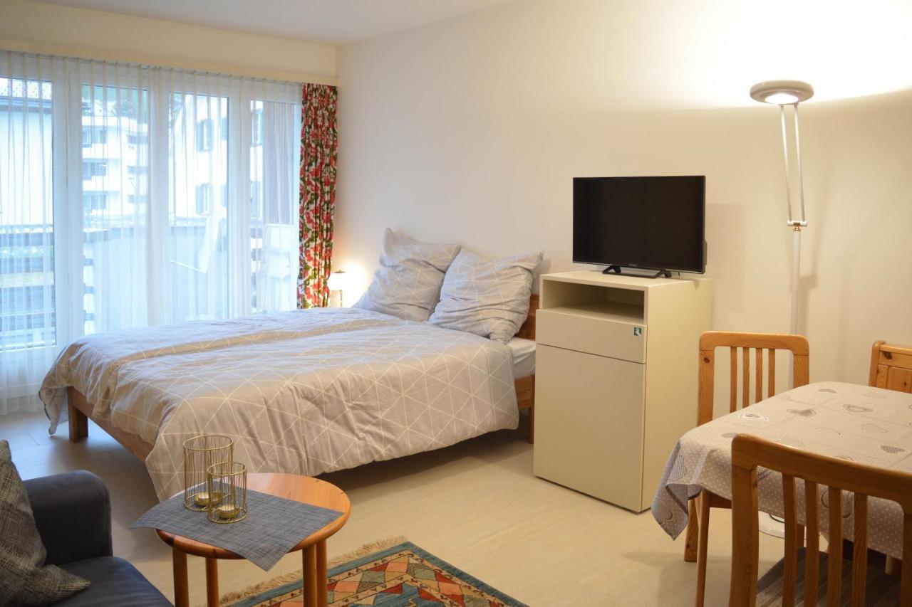 Willkommen-Gemuetlich, Balkon, Parkplatz Direkt In St Moritz 외부 사진